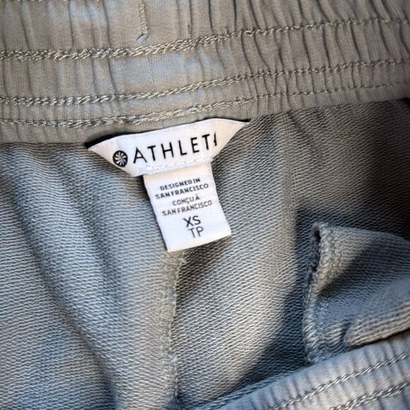 Athleta Storm Cloud Retro Terry Mid Rise Joggers - Picture 4 of 8